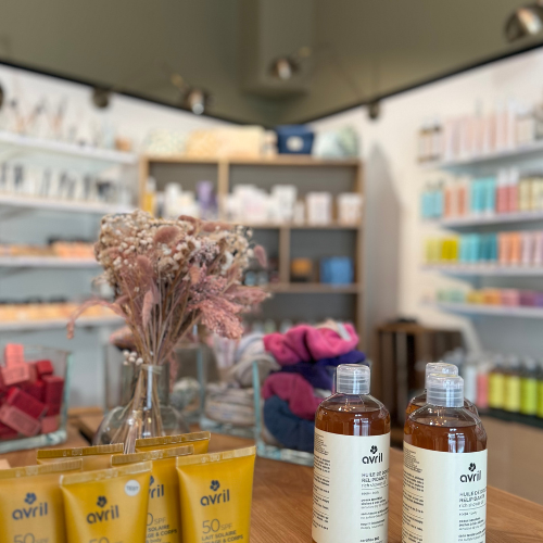 Produits de beauté à l’Institut Vert